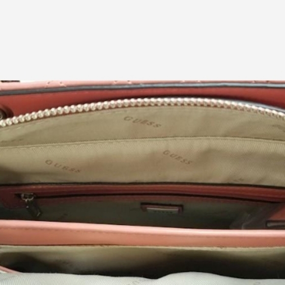 Guess Pink quilted purse, new, 13"×9"x6" - Picture 4 of 10